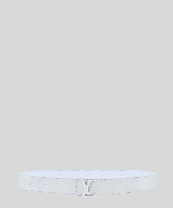 [LV-루이비통] nitials Shape Belt Monogram 40MM Powder White106009