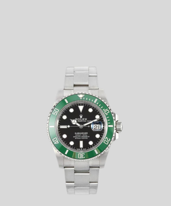 [ROLEX-롤렉스] 서브마리너 그린 스타벅스 스틸 126610LV 41mm