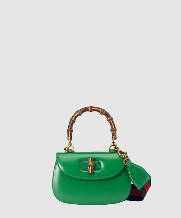 [GUCCI-구찌] 뱀부 스몰 탑 핸들백 675797
