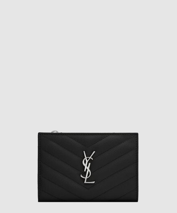 [SAINT LAURENT-생로랑] 2단 지퍼 지갑 668287