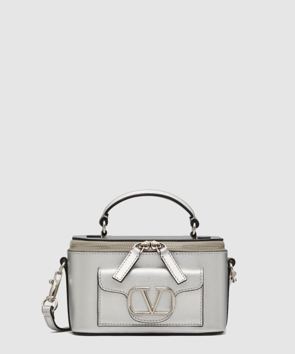 [VALENTINO-발렌티노] 미니 로코 메탈릭 핸드백 4W2P0Z86XUC