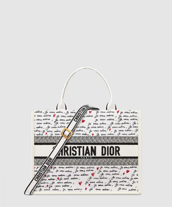 [DIOR-디올] Dioramour Book Tote 아무르 북 토트 미디엄 백 M1324CZBX