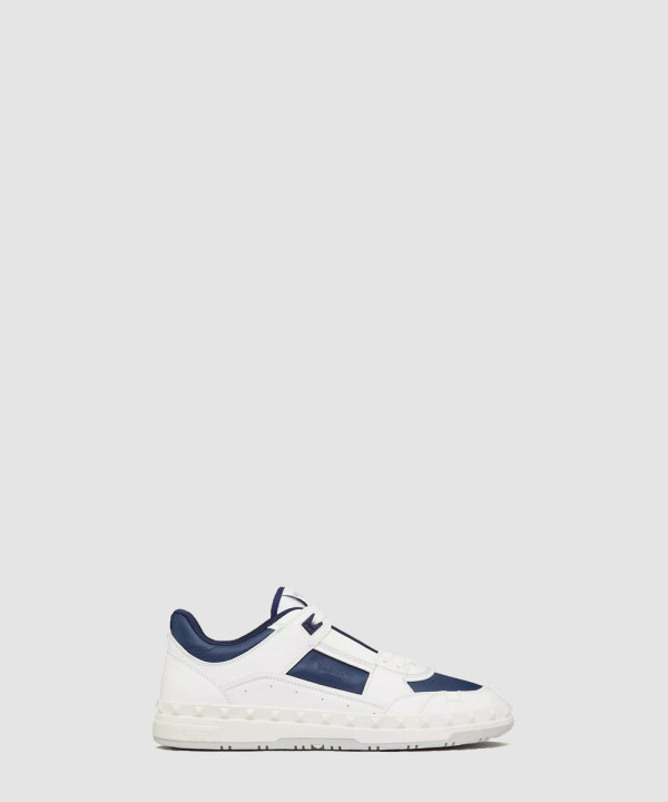 [VALENTINO-발렌티노] 프리도트 송아지 가죽 로우탑 스니커즈 5Y2S0H43RDG