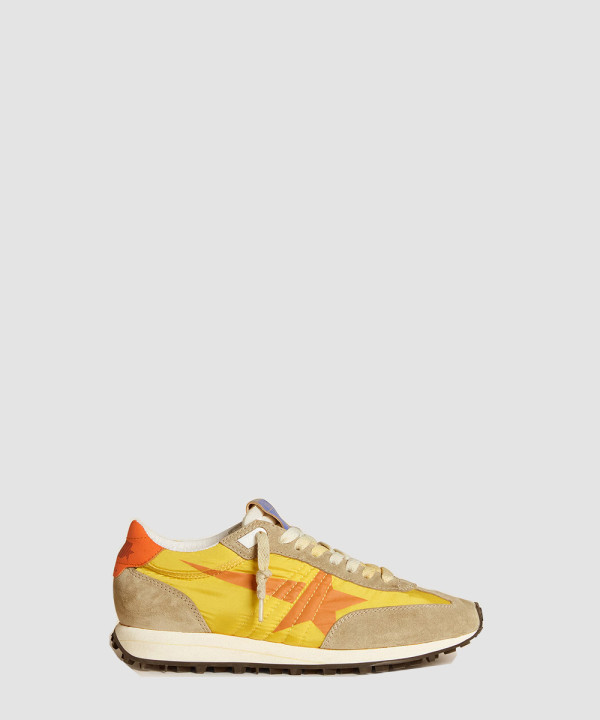 [Golden Goose-골든구스] 레드 나일론 어퍼 실버 스타 마라톤 F005462