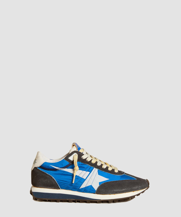 [Golden Goose-골든구스] 레드 나일론 어퍼 실버 스타 마라톤 F005492