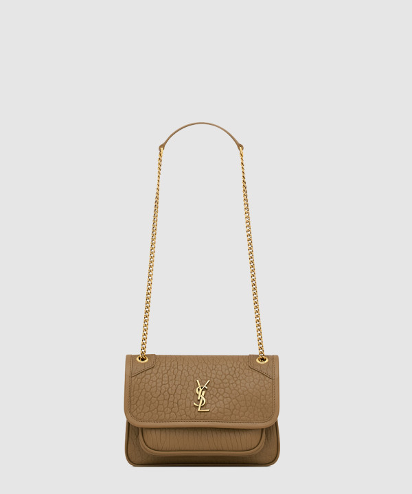 [SAINT LAURENT-생로랑] 그레인 램스킨 소재 niki 니키 미니 828736