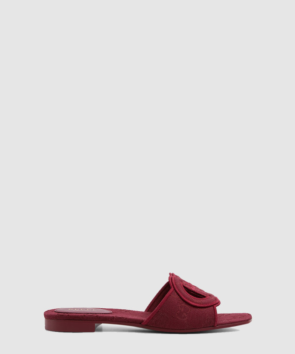 [GUCCI-구찌] 여성 인터로킹 G 슬라이드 샌들 790447