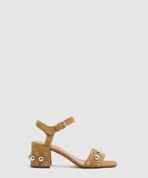 [VALENTINO-발렌티노] 넬코트 크러스트 레더 샌들 60MM 7W2S0MM2YTB