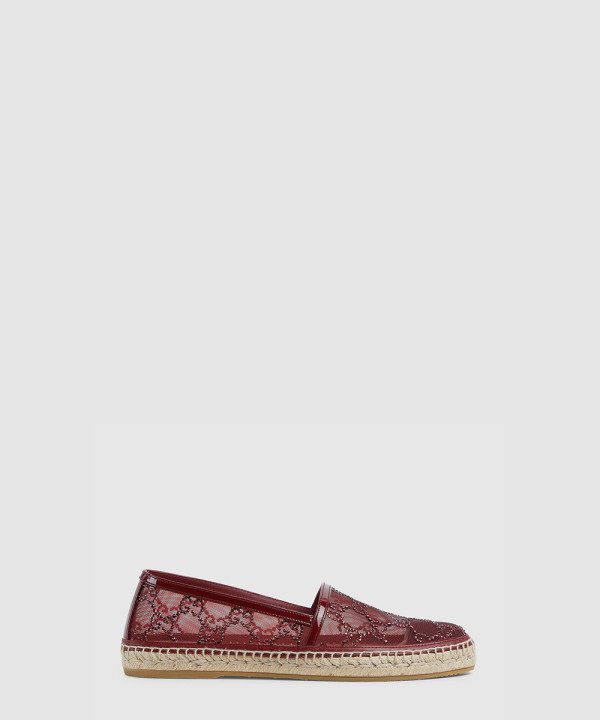 [GUCCI-구찌] 여성용 크리스털 GG 에스파드리유 841343